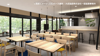 カフェエリア marble